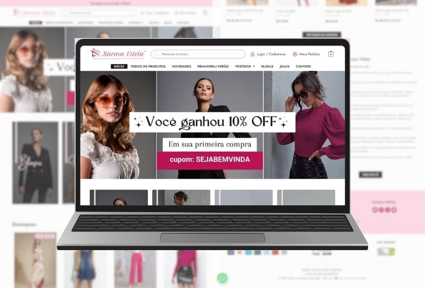 Criação de sites profissionais 5 Lojas Virtuais - Criativa Max Digital - Criação e Desenvolvimento de Sites Institucionais e Landing Pages